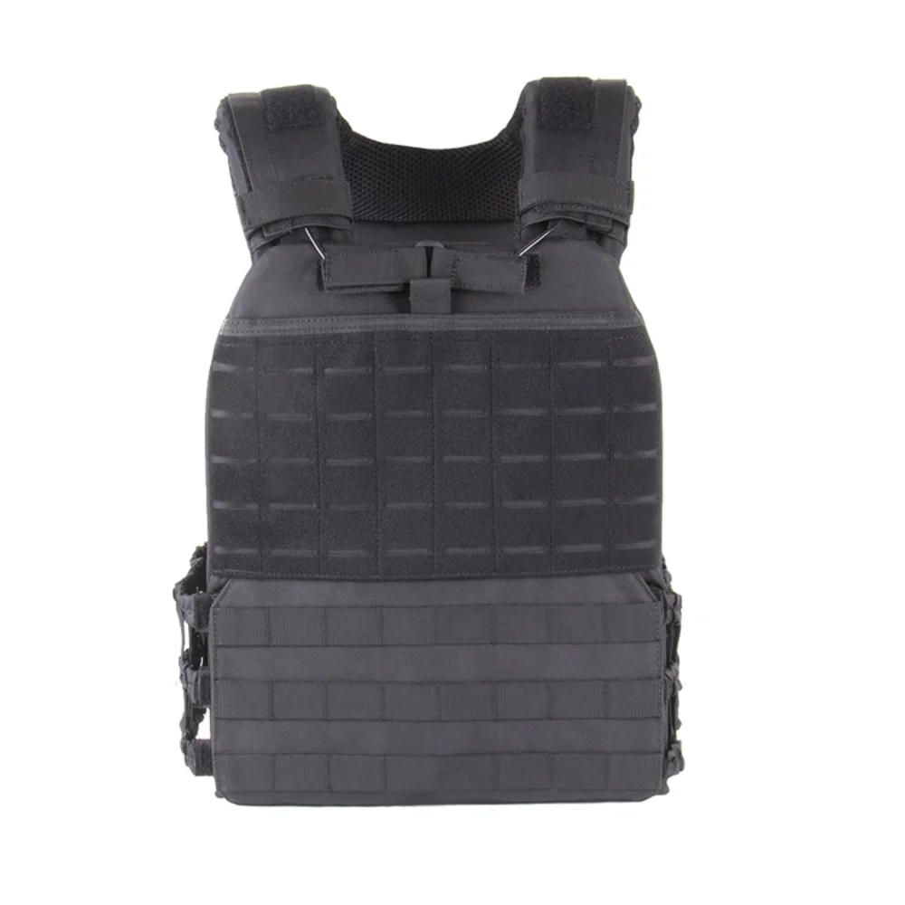 

In Stock Tactical Molle Plate Carrier Outdoor Ultra-Light Breathable Combat Training Vest Adjustable for Shooting