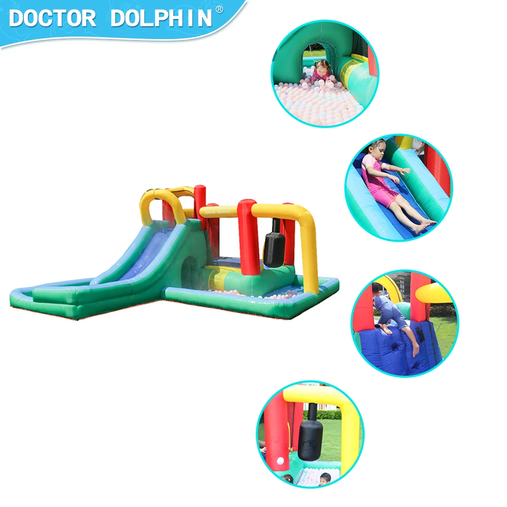Home Use Cheap Kids Hot Sale Inflatable Water Slide Jumping Bouncy Castle With Pool | Toys
