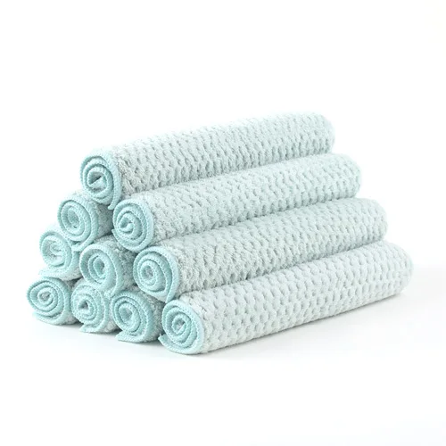 Green Лидер продаж 1/3/5 шт. супер абсорбент тарелки Microfiber чистящая ткань с высокой пропускной способностью посуда чистый Полотенца бытовой Кухня инструменты - Цвет: Green