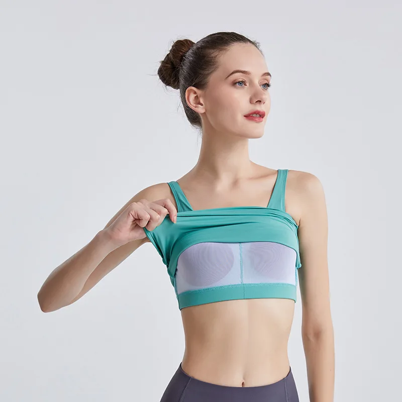 

Women's sports vest elastic tight-fitting big U-shaped yoga beauty back running fitness underwear