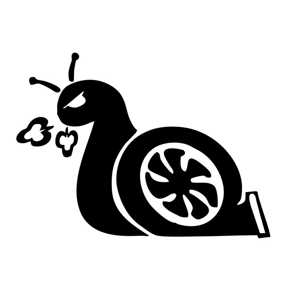 Наклейка на автомобиль. &quotТурбо Улитка&quot (Автомобильные товары). машину. Car stickers