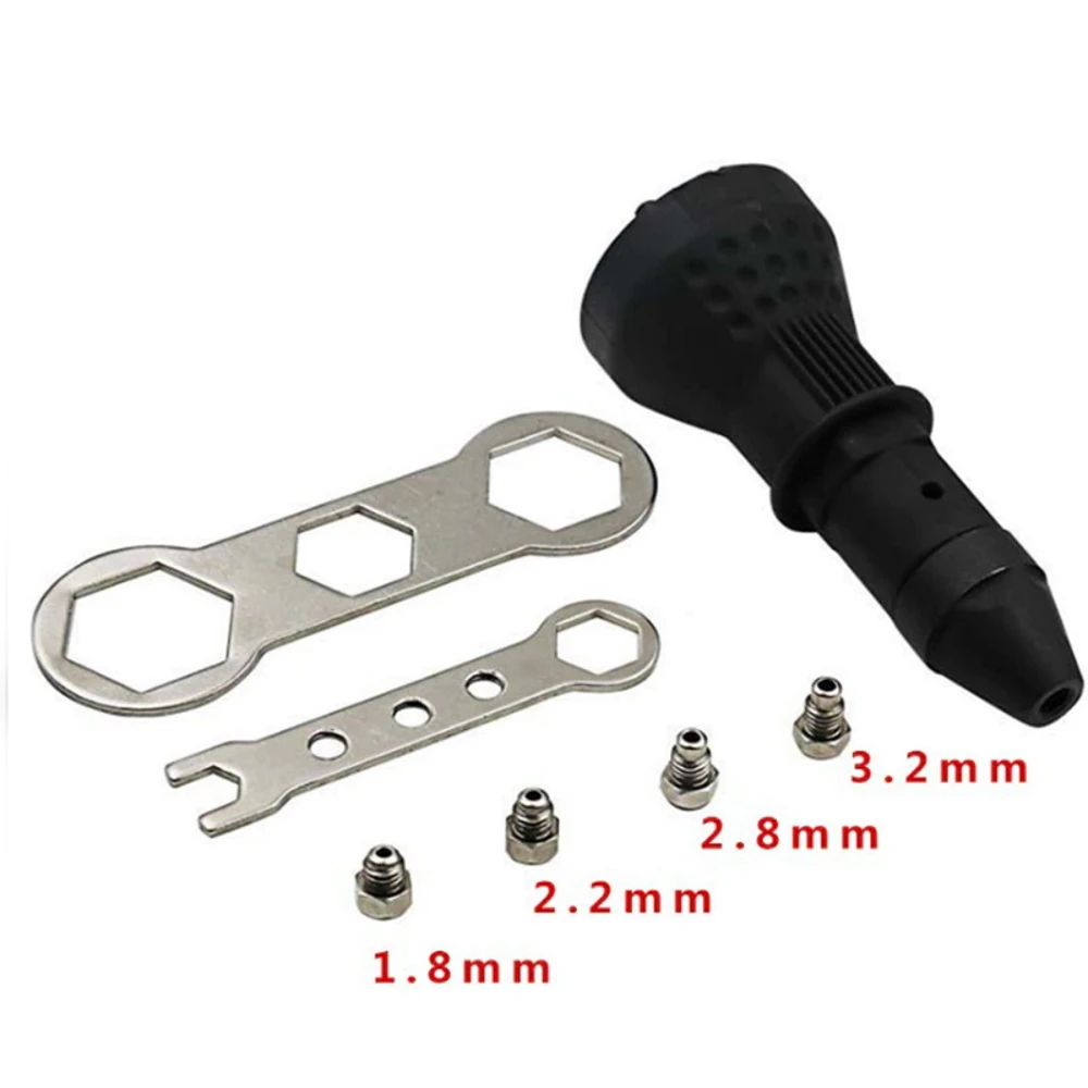 Клепальный инструмент адаптер для электрической дрели многофункциональный