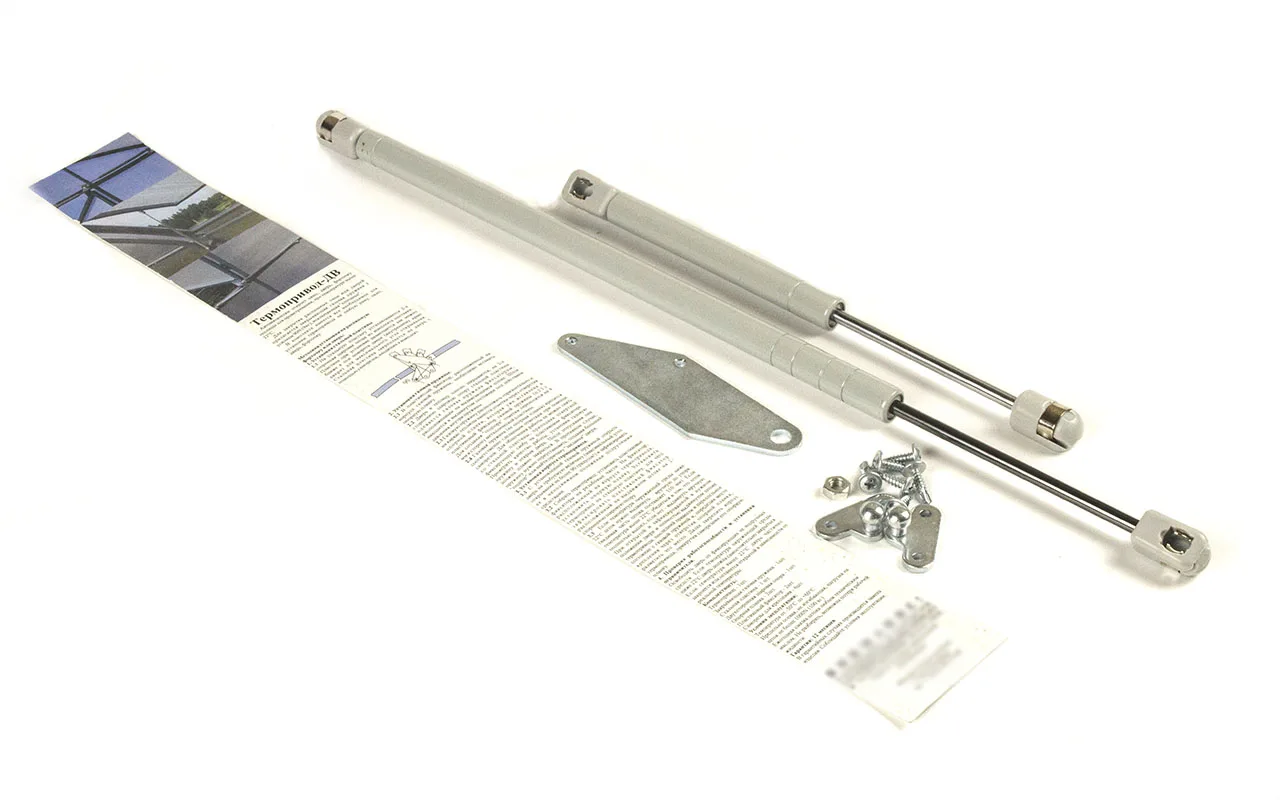 Автомат для проветривания теплицы Термопривод ДВ (с доводчиком). Автоматический