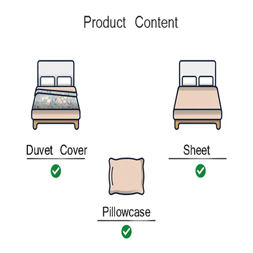 

Double Single Children's Bed Duvet Cover Set Cute Rabbit print 4-Piece Bedding Comforter Set 200x220 Cm gray King Size Quality