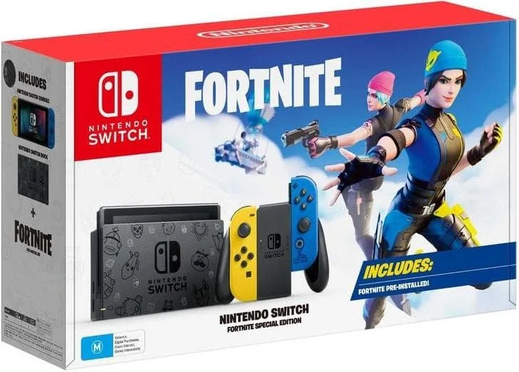 Nintendo Switch Особое издание Fortnite (без кода загрузки) | Электроника