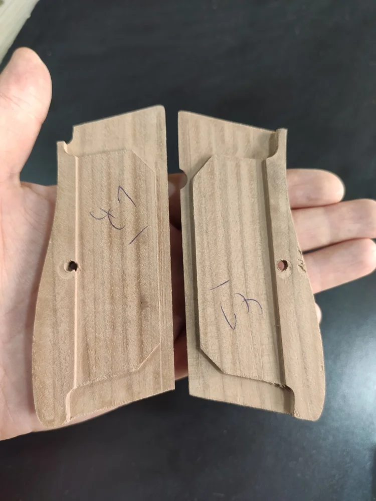 Ручка и чехол для Бельгии Browning 14 Laser Cutting Walnut Tree деревянный пистолет Захваты Gun