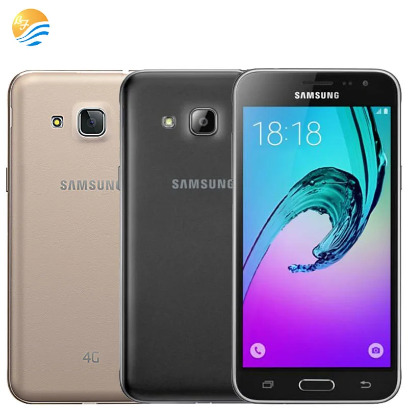 J320F разблокированный Samsung Galaxy J3 (2016) 8 Гб LTE android оригинальный 4G LET GPS смартфон Мп Wi Fi