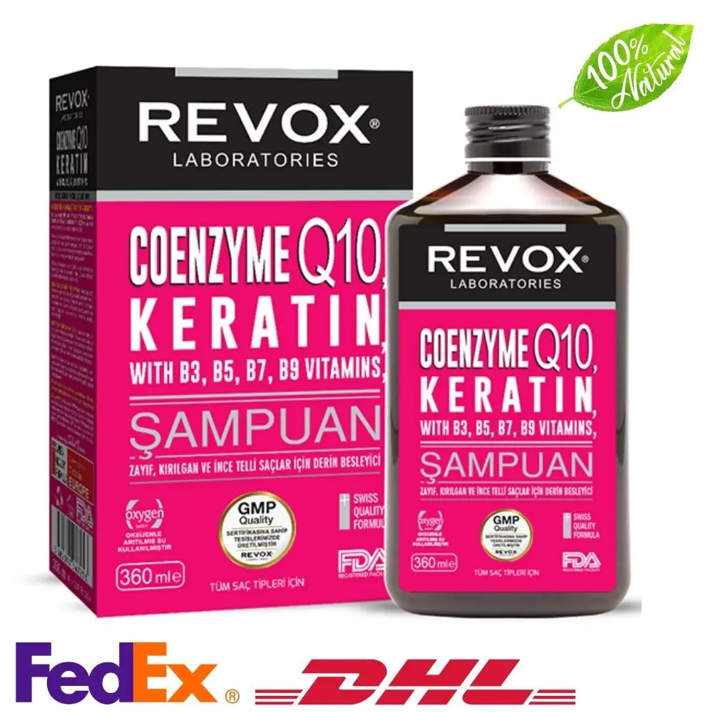 

Coenzyme Q10, Keratin, B3, B5, B7, B9 Vitamin, Addivite Special Series Herbal Shampoo