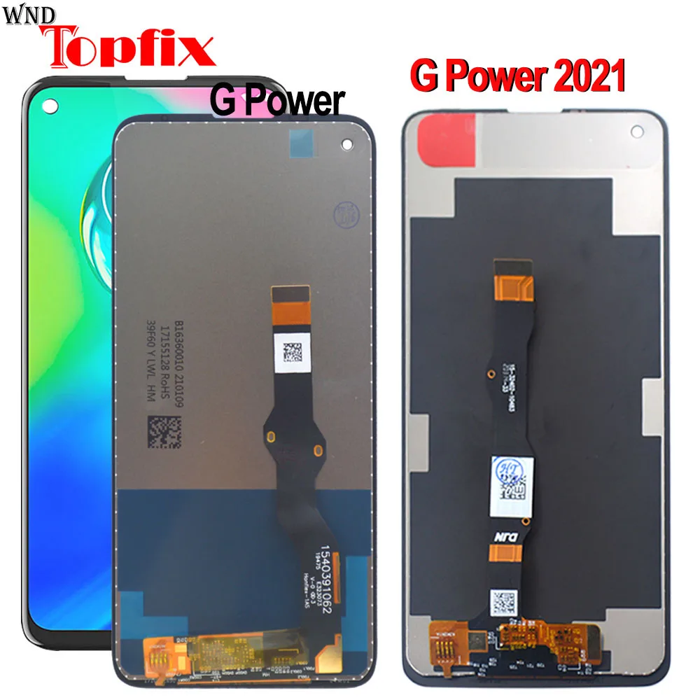 Tela de Toque Moto para Moto For para Motorola Original Moto Power 2021 Display Lcd Digitador Assembléia 6.4 Xt2041-4 6.6 g