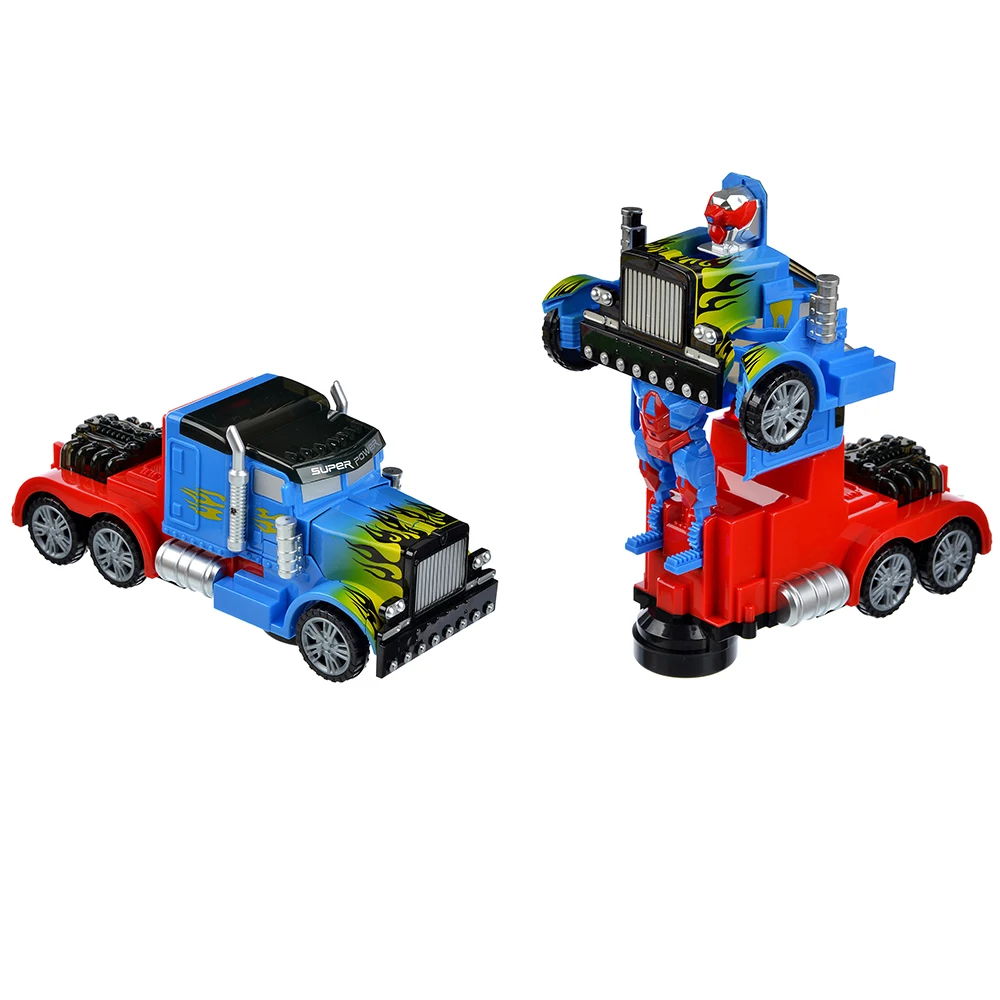 ФУРА ТРАНСФОРМИРУЮЩАЯСЯ: СВЕТ ЗВУК ДВИЖЕНИЕ ДАТЧИК ПРЕПЯТСТВИЙ ПЛАСТИК | Игрушки