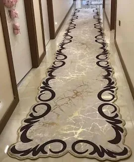 Мраморная кофейная специальная огранка Нескользящая основа для гостиной вход в