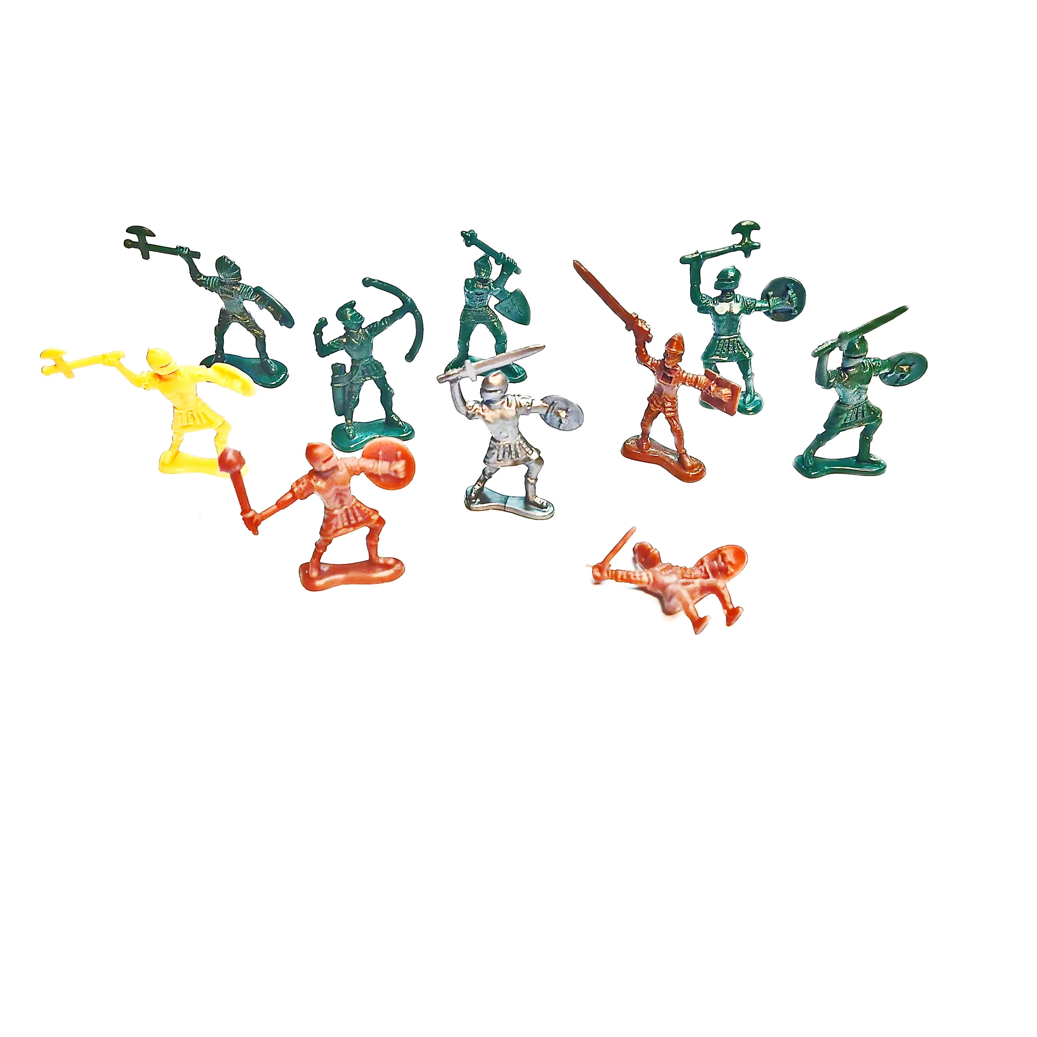 24 шт. пластиковая мини-фигурка-солдат | Дом и сад