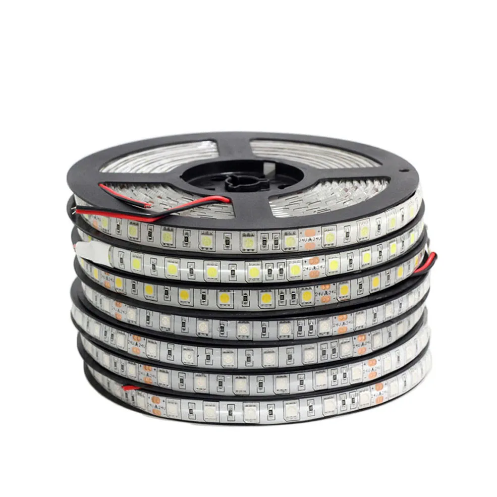 Гибсветильник Светодиодная лента DC24V SMD 5050 Водонепроницаемая IP65 60