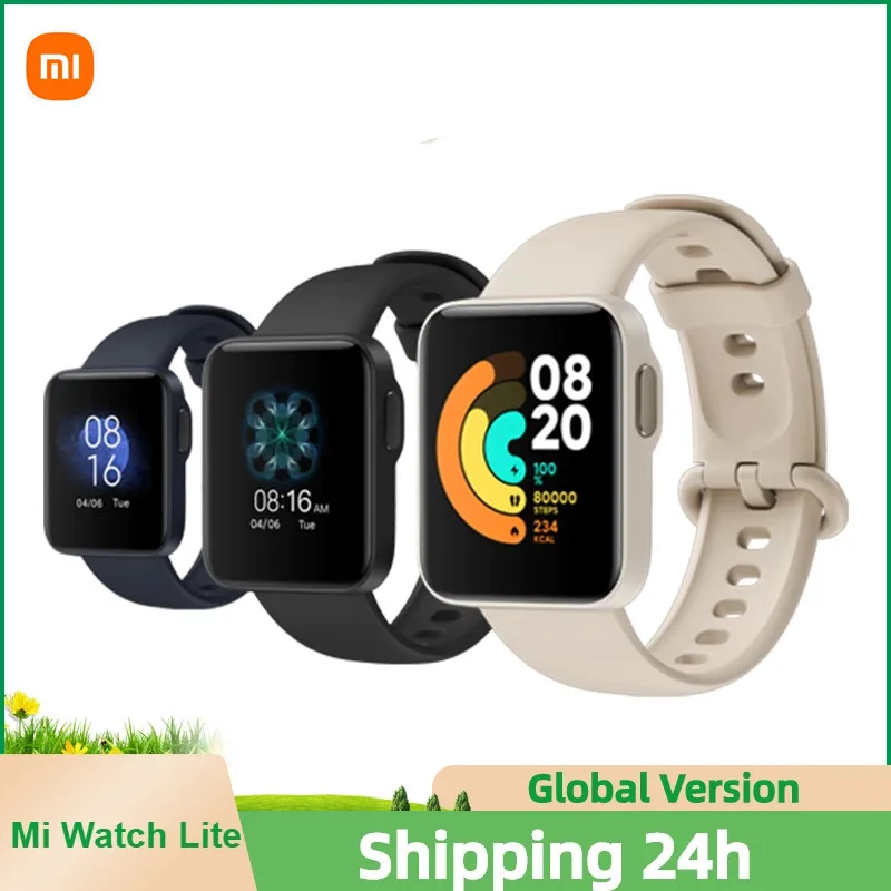 

Смарт-часы Xiaomi Mi Watch Lite, Bluetooth, GPS, 5 атм