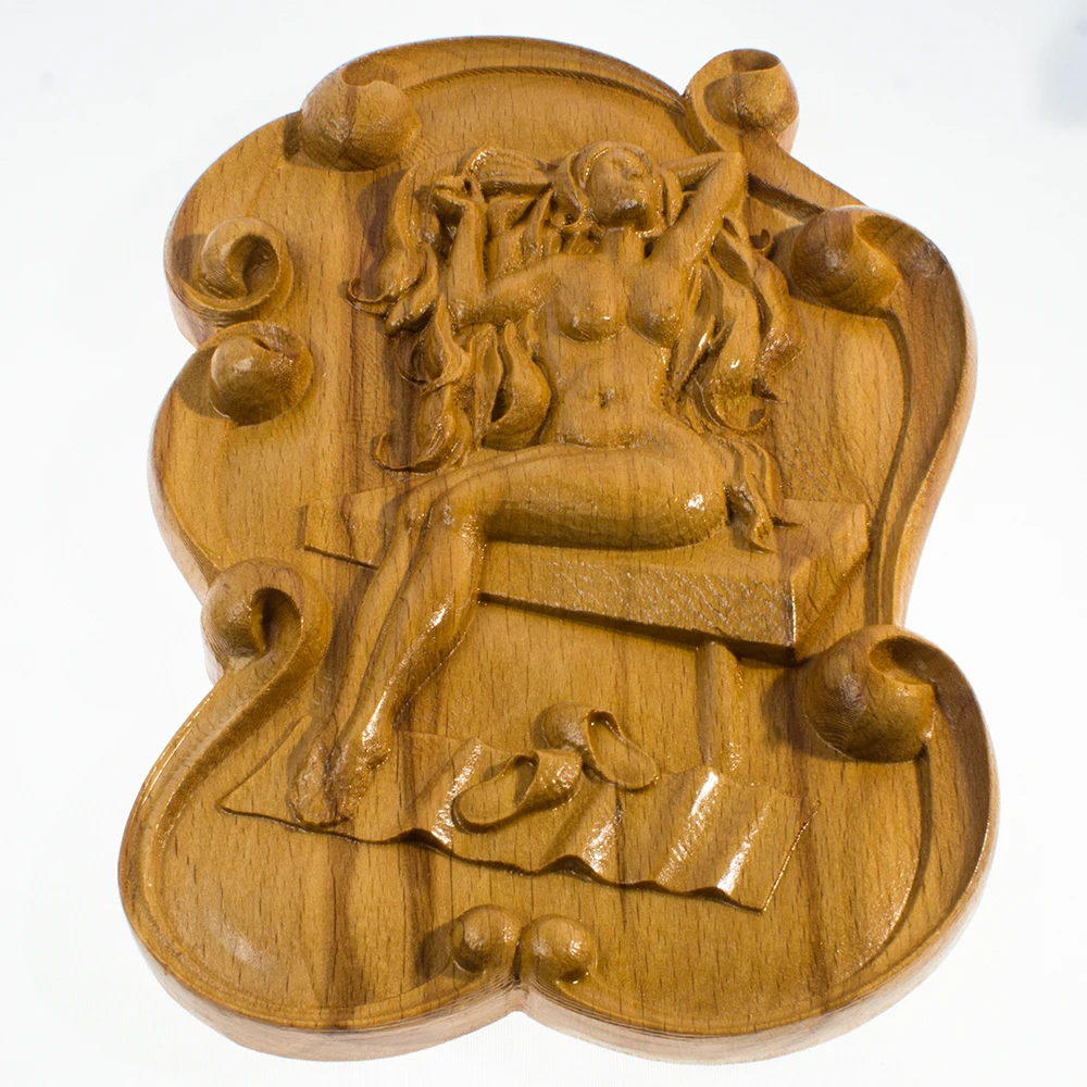 Панно декоративное деревянное резное банное Банька 2. Decorative wooden carved bathhouse panel | Дом
