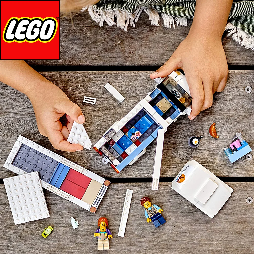 Конструктор LEGO City для отпуска кемперский фургон 60283 крутая игрушка детей 190 шт.