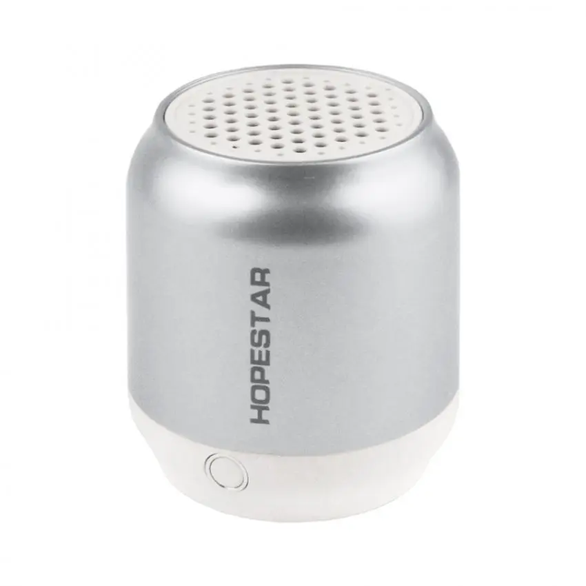 Колонка Hopestar H8 (Bluetooth/MicroSD/USB/FM/AUX) серебро |