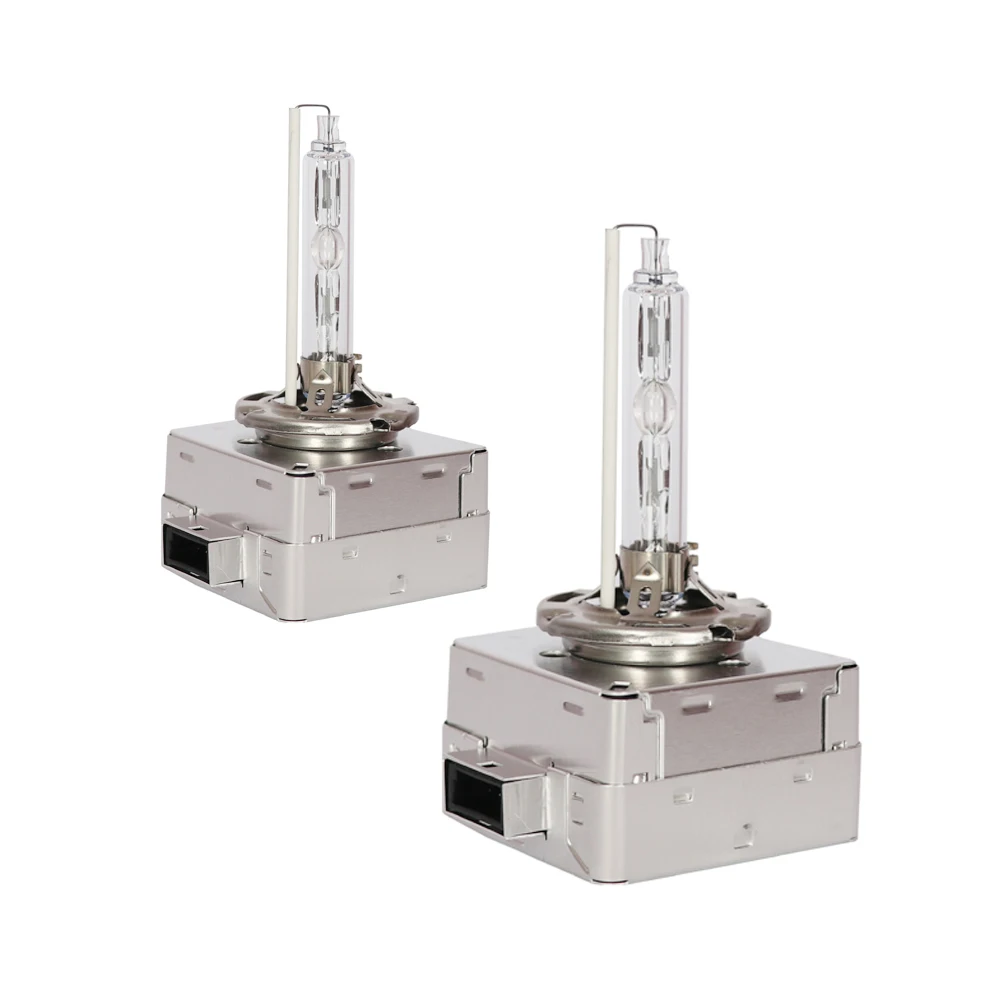 2 шт. автомобиля Замена ксеноновых фар Высокопрочная конструкция D1S 8000K 35 Вт