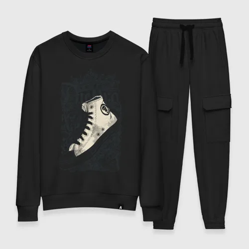 Женский костюм хлопок Розовый кед | Женская одежда