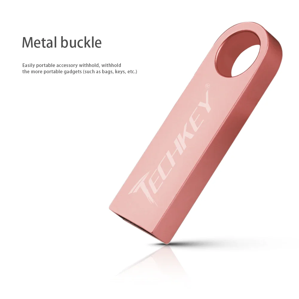 TECHKEY ключ USB 16 Go 32 64 с ридером flash 8 4 stick диск цвета серебра nouveauté|USB флэш-накопители| |