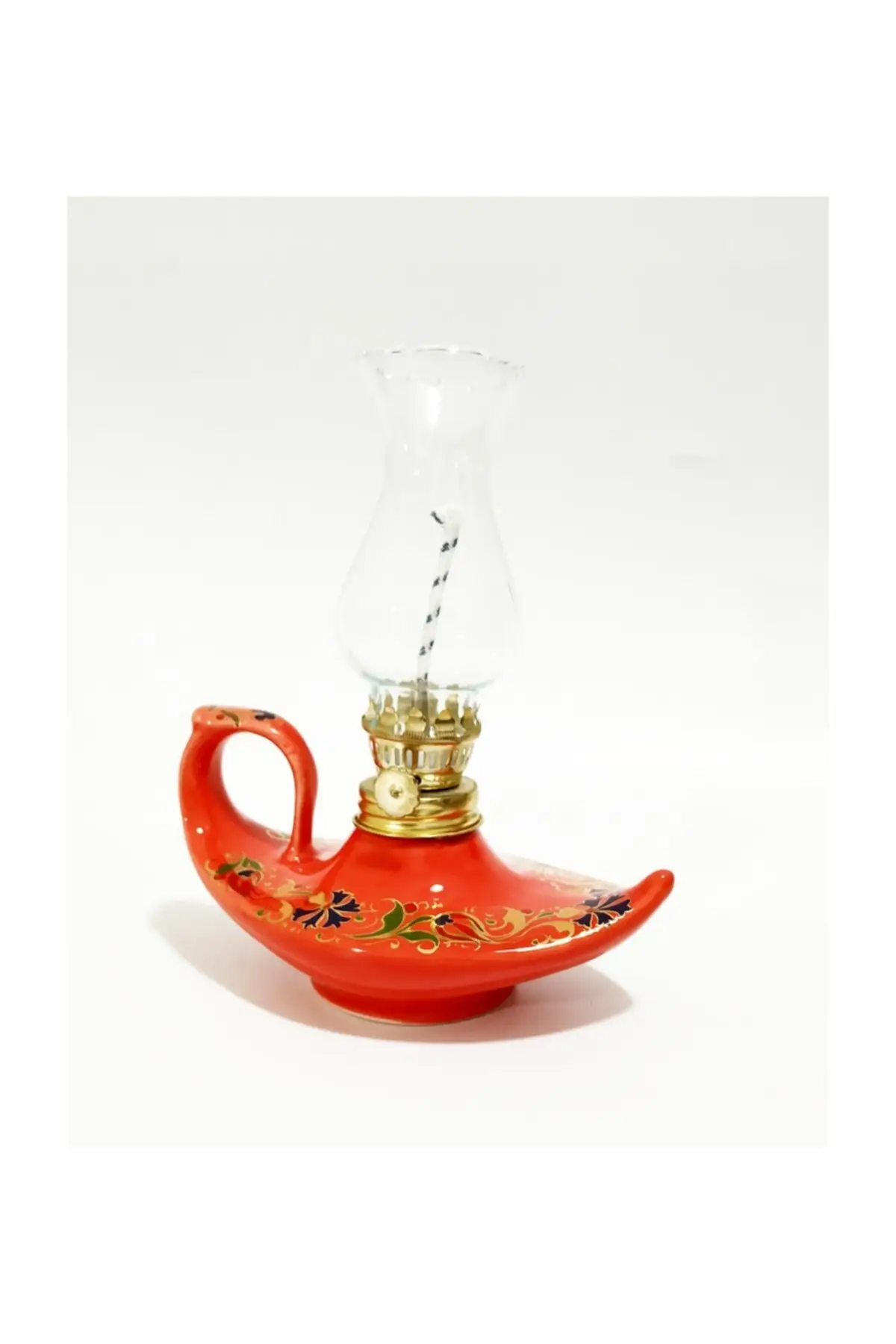 Масляная лампа керамика красный цвет позолоченный Золотой плитка Plug Fit Led Bulbotifli