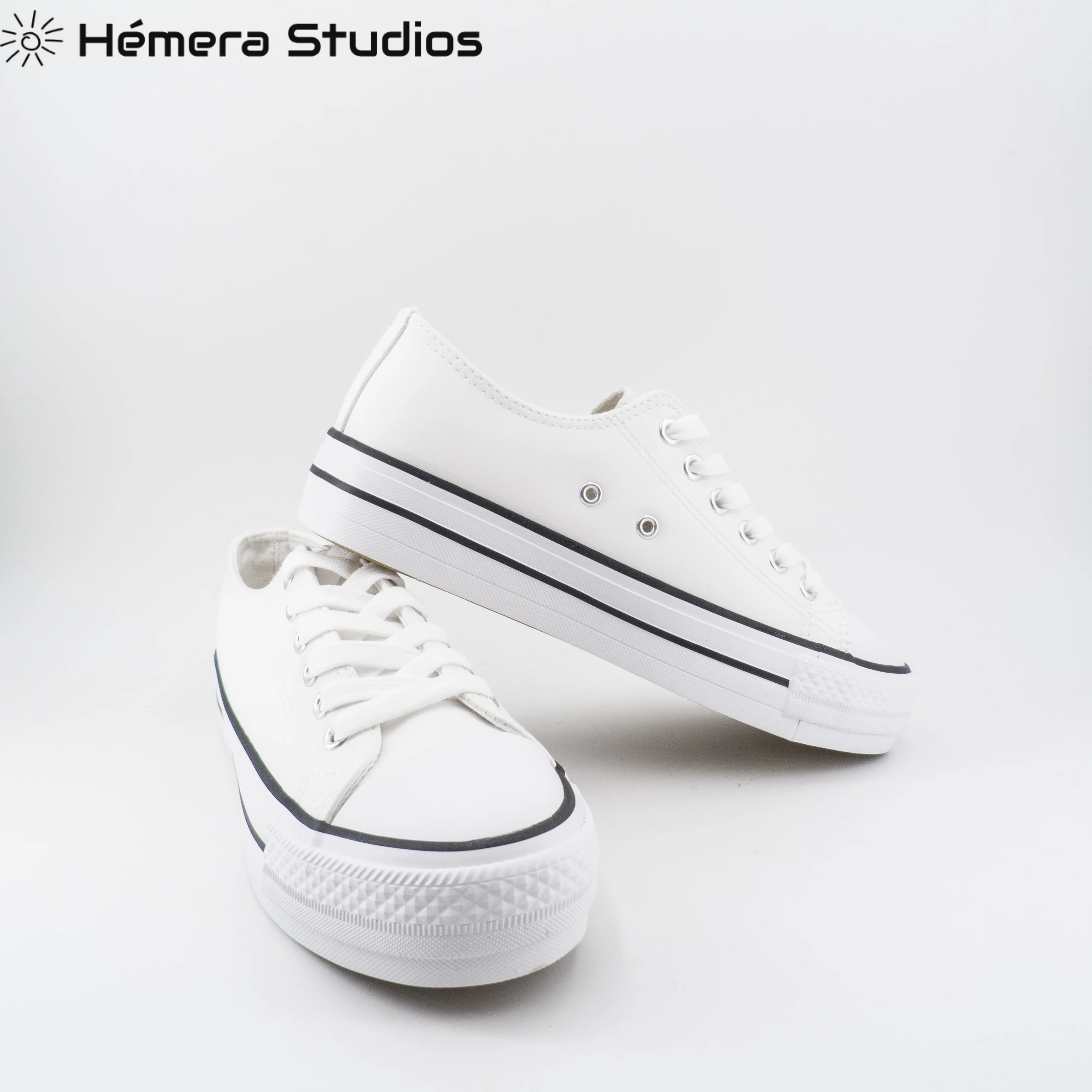 Кеды Hemera Studios женские холщовые повседневные кроссовки на шнуровке платформа