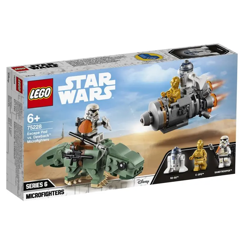 Конструктор LEGO Star Wars 75228 Спасательная капсула Микрофайтеры: дьюбэк | Игрушки и