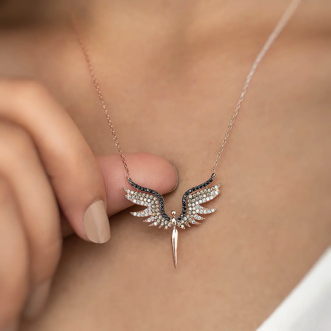 Collier en argent regardé 925 pour femmes et filles, Michael Angel, Zcomprend on Stone, cadeau de fierté, pendentif fin JOSpring Season 2