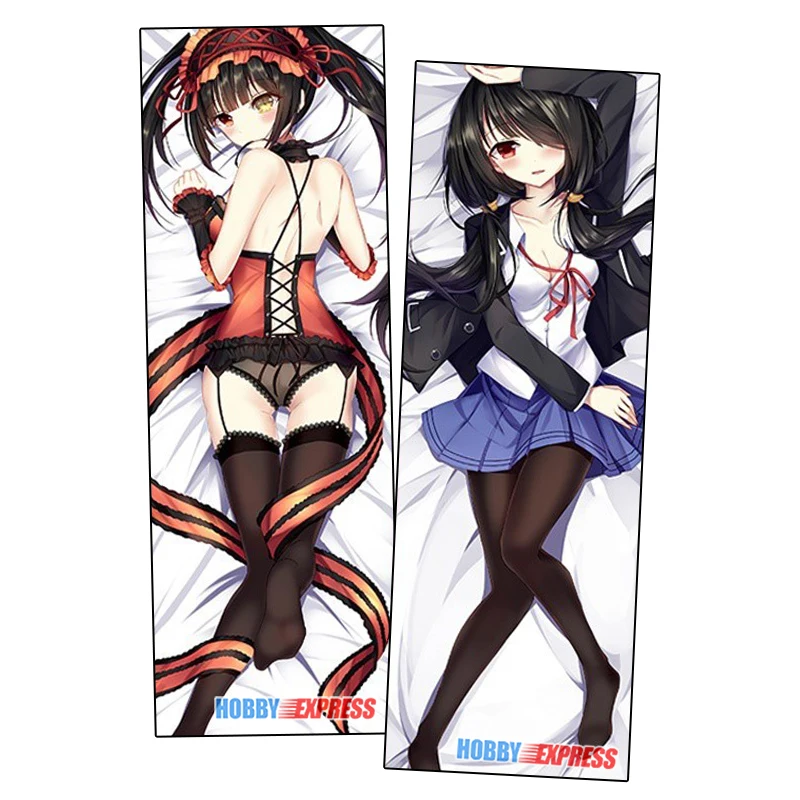 

Hobby Express Anime Dakimakura Japanese Otaku Waifu Hugging Body Pillow Cover Kurumi Tokisaki Date A Live YCDS247