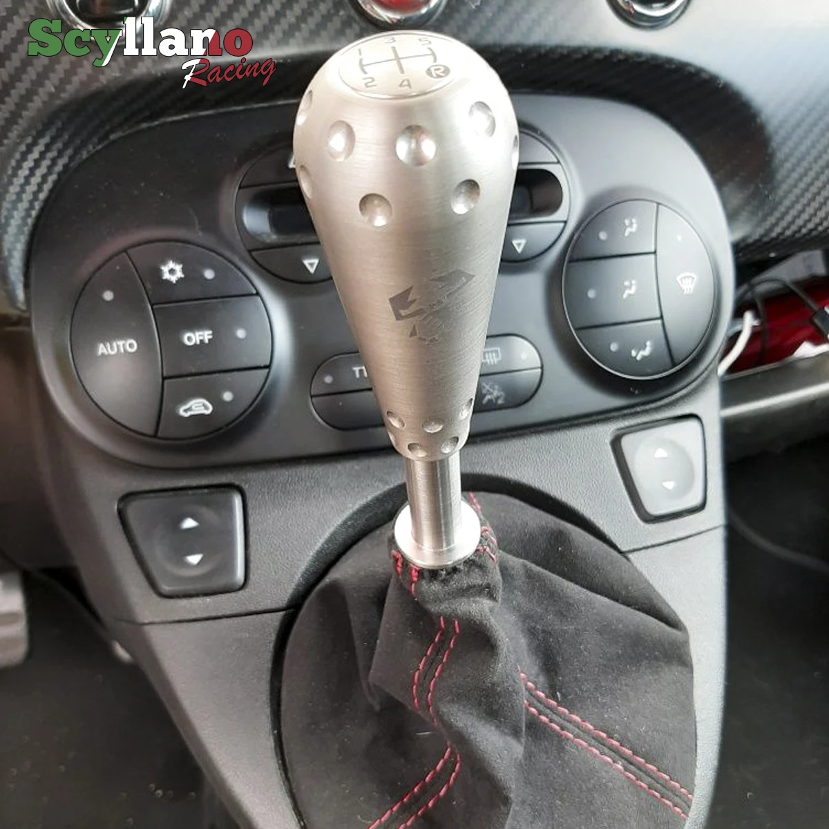 Обработанный на станке с ЧПУ Biposto оригинальный адаптер для ручки Abarth 500 595 695 от 2008