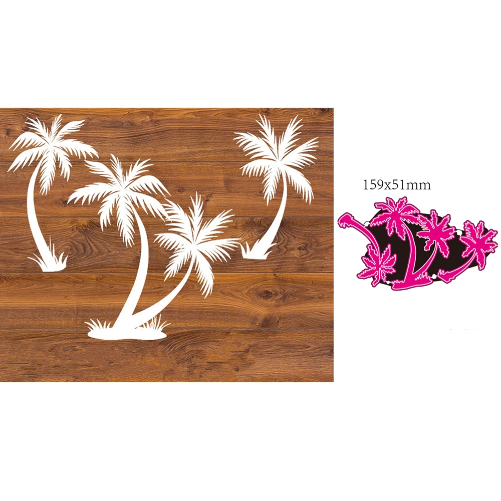 Металлические Вырубные штампы в виде дерева для рукоделия скрапбукинга Новые