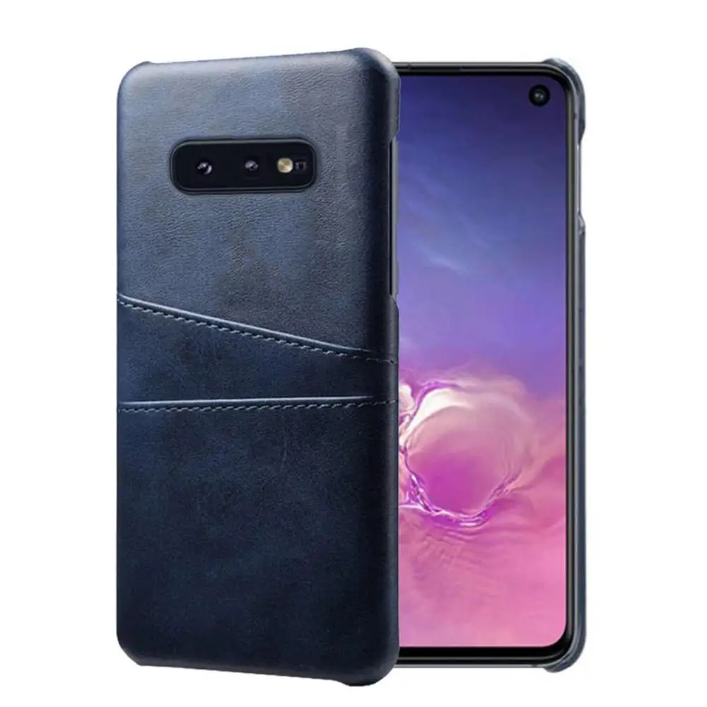 Luxury Leather Card Holder Phone Case For Samsung Galaxy S10 S10E Plus S9 S8 S7 Edge Note10 10 Pro Note9 8 Back Cover |