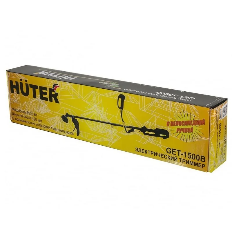 Электрический триммер Huter GET-1500B | Инструменты