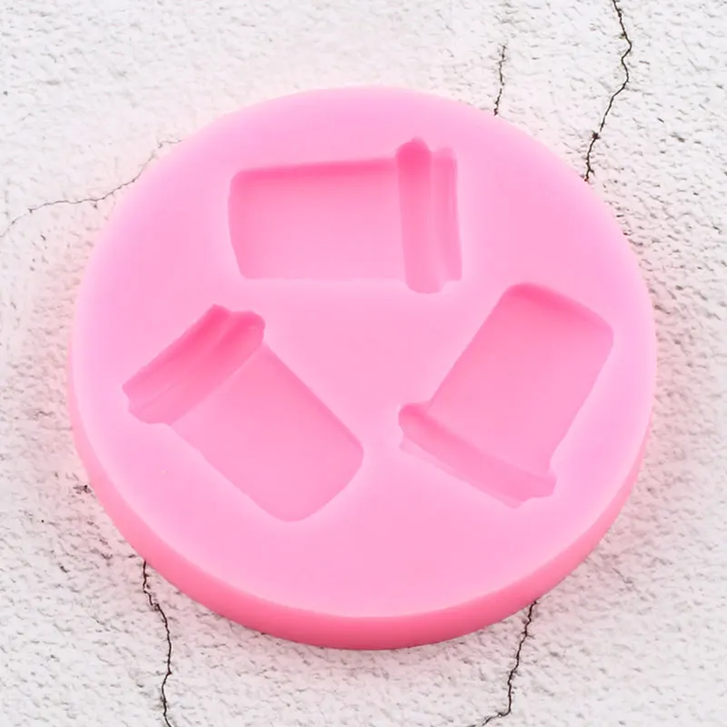 

Coffee Cup Silicone Mold DIY Party Cupcake Topper Fondant Molds Cake Decorating Tools Resin Clay Candy Chocolate Gumpaste Mould