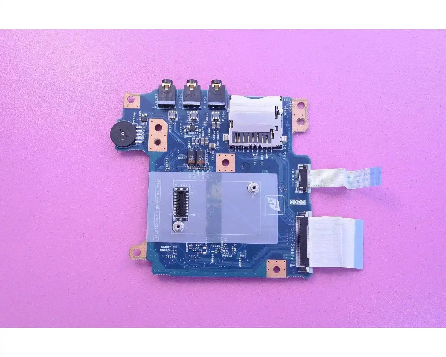 Toshiba Satellite A25 S207 A20 Audio CardReader Плата с кабелем A5A000673|Комплектующие для ремонта