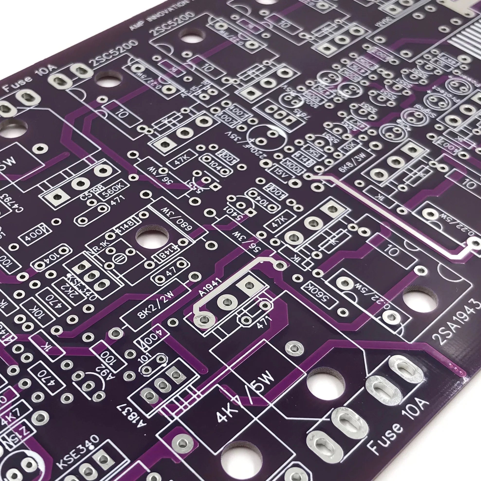 Высокомощный звуковой усилитель класс AB печатная плата 400 Вт 2SC5200 2saболее NE5532