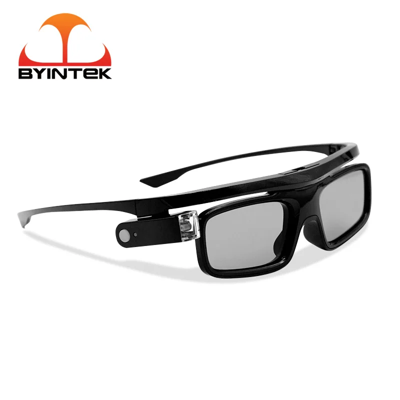 Byintek-projetor de Vidro 3d para Dlp P12 R15 Dlp-link Obturador Ativo Toque 3d Real Gl1800 – Ufo U50 U30
