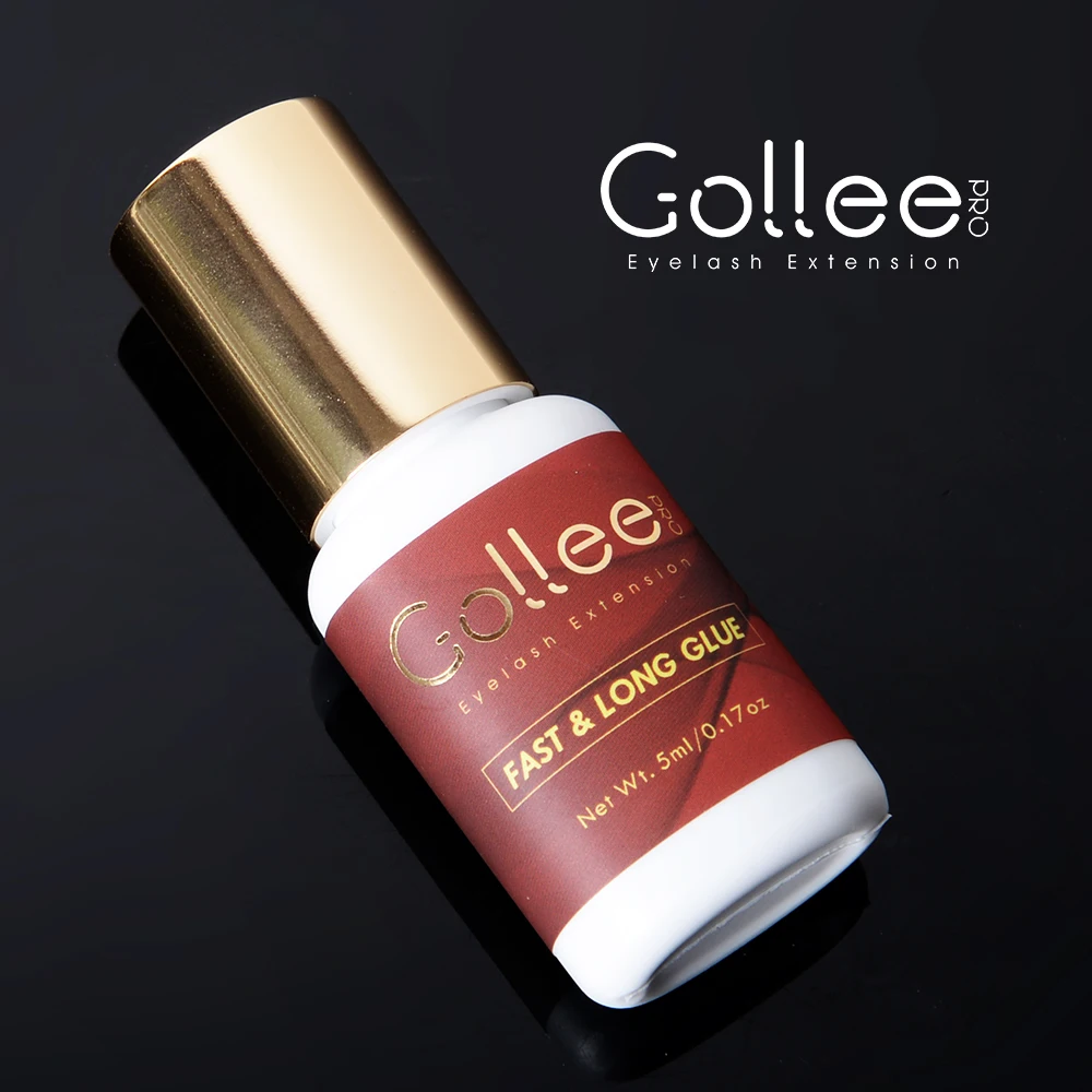Клей для наращивания ресниц Gollee 5 мл/10 мл 1s клей индивидуальный удержания 6-8