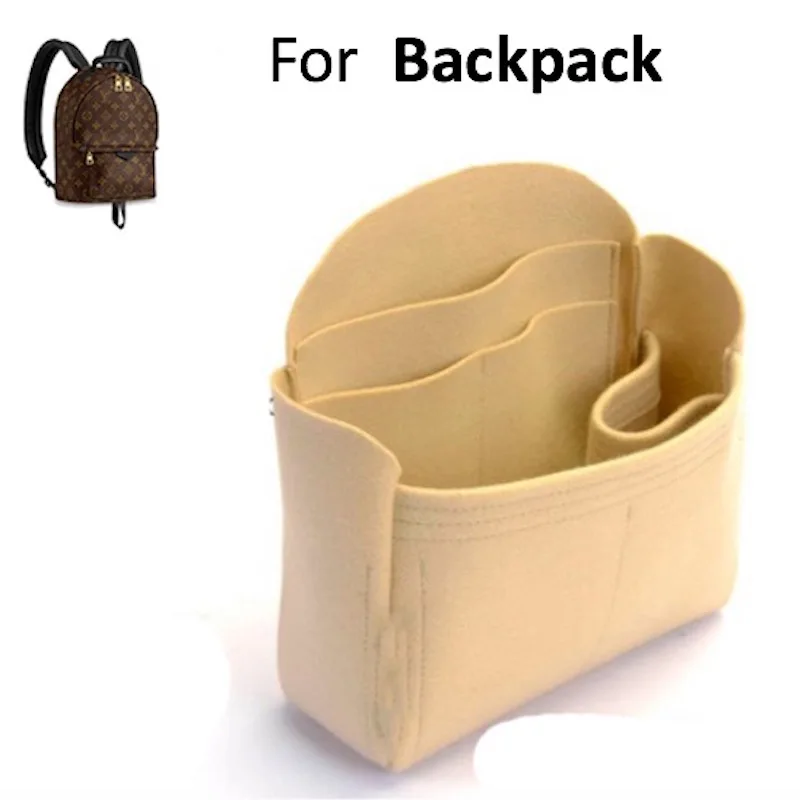 

For Josh Backpack Palm Springs Mini MM Bag Insert Organizer Purse Insert Organizer Bag Shaper Bag Liner-Premium Felt(Handmade)