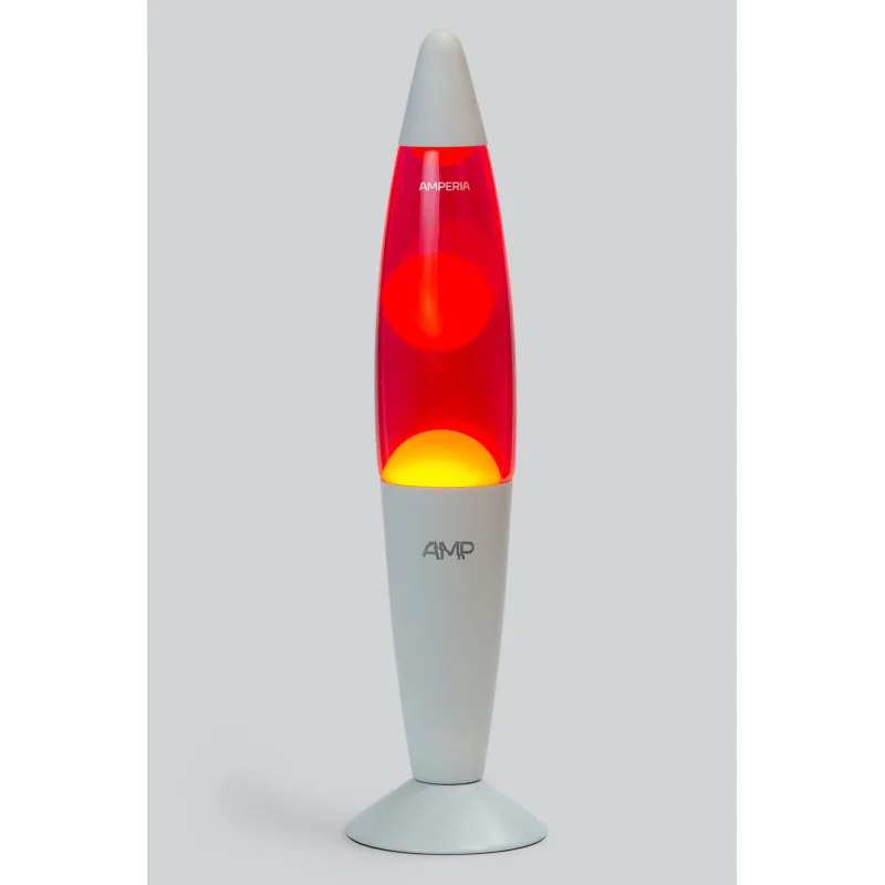 Лава лампа Amperia Rocket Желтая/Красная (35 см) | Освещение