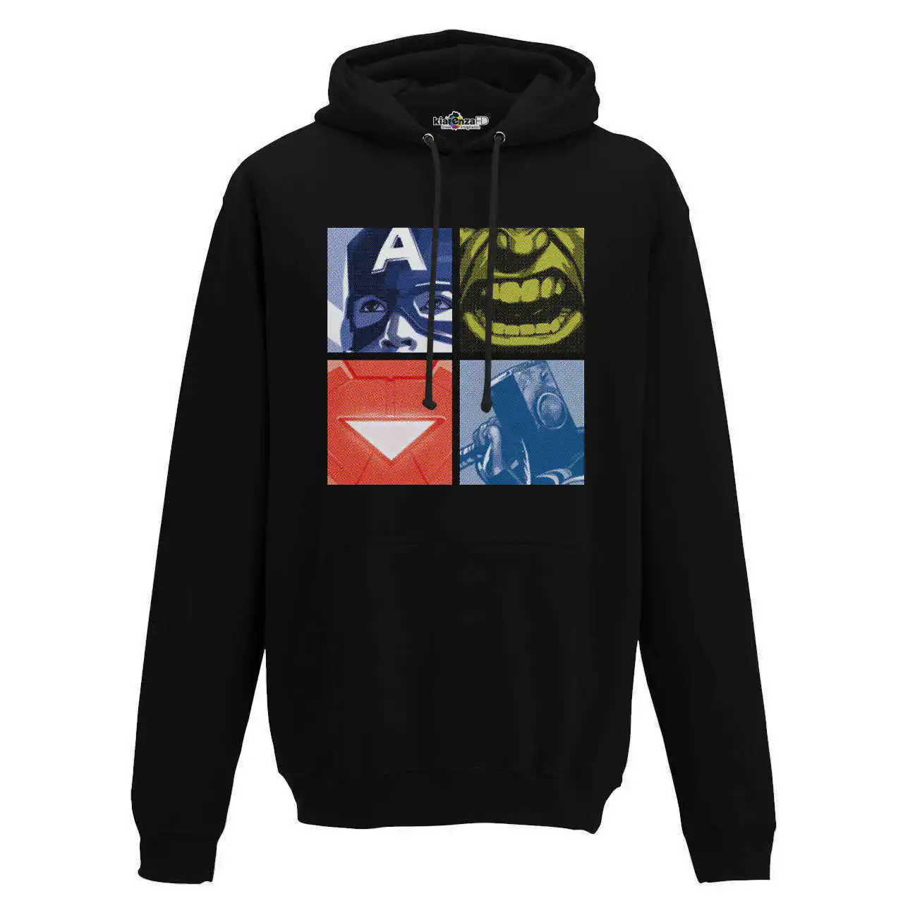 Толстовка с капюшоном для мужчин капитан Супергерои оружие Железный Халк Тор