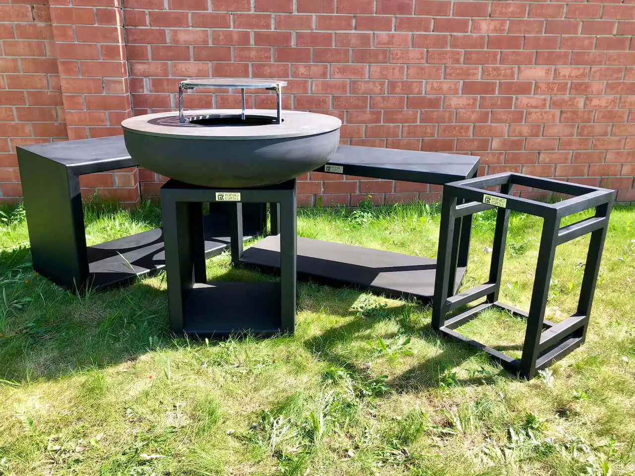 Очаг костра гриль King Grill #816 | Дом и сад