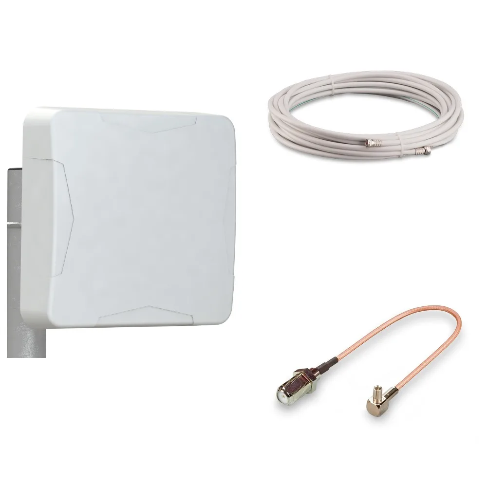 Широкополосная антенна Антэкс Nitsa-5F GSM/3G/4G 900-2600 МГц 9-14 дБ 75 Ом (F) для связи и