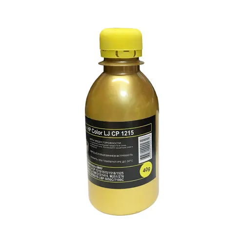Тонер для HP Color LJ CP 1215 1515 1518 1525 СМ1312 CM1415 (фл 40 Yellow желтый Chemical MKI) Gold ATM | Компьютеры и