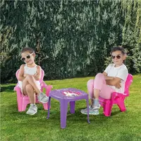 Children Toddler Table and Chair Set Unicorn indoor outdoor Made in Turkey CE Certified BEST QUALITY
