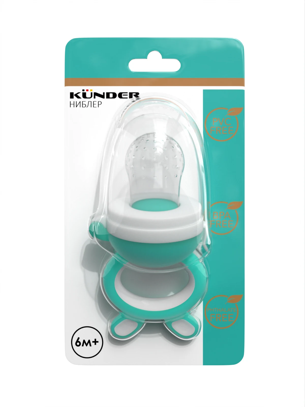 Ниблер для введения прикорма KUNDER соска-прорезыватель силиконовый | Мать и