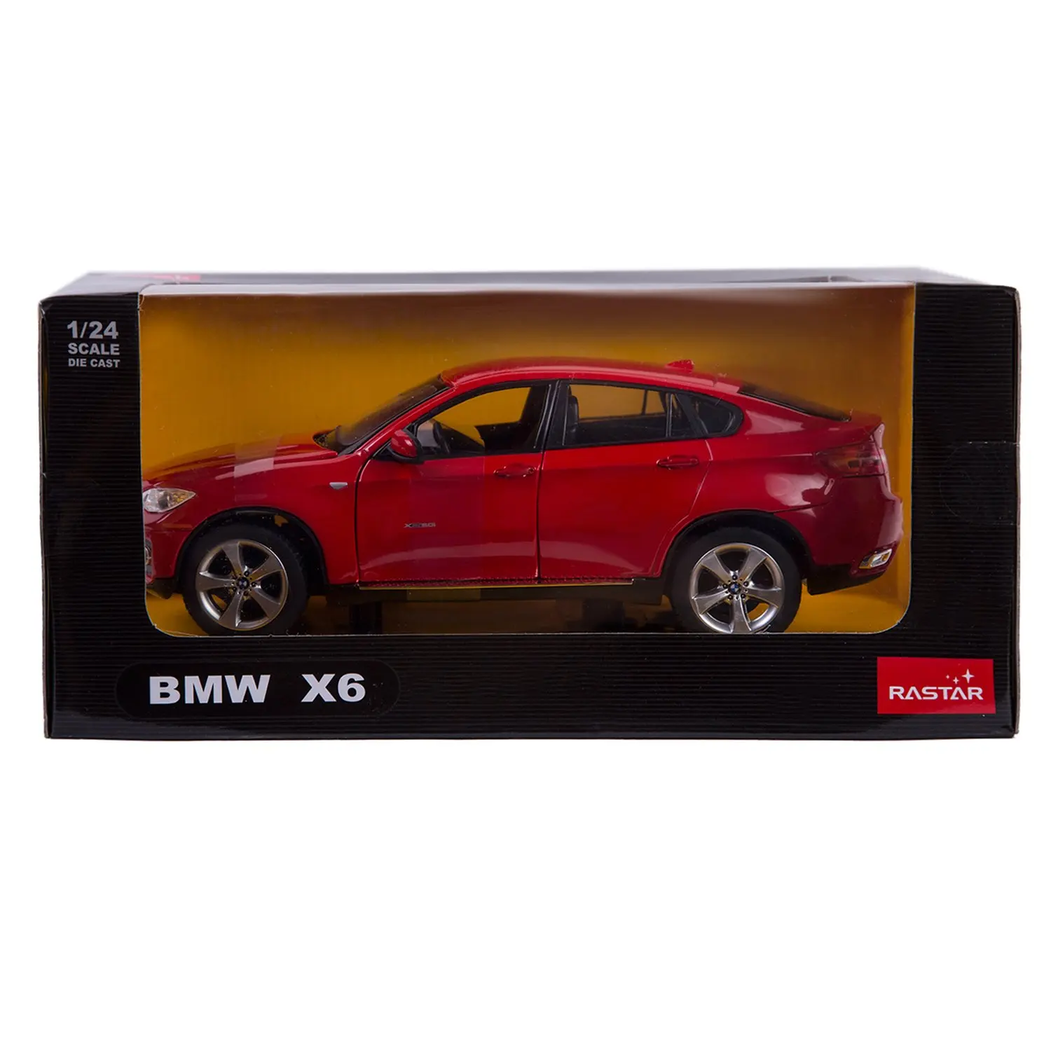 Машинка Rastar BMW X6 1:24 Красная| |