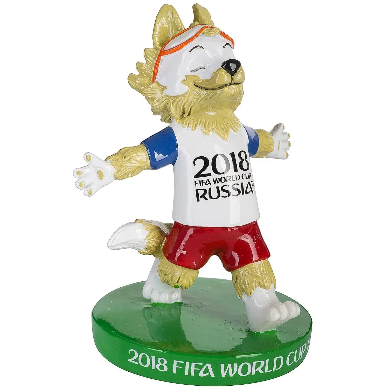 Набор фигурок из полистоуна - 4 шт Забивака 8 5 см FIFA World Cup Russia 2018 | Спорт и