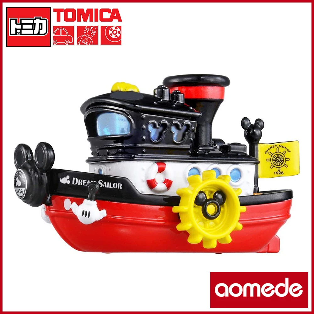 

Tomica Disney Motors Dream Sailor Japan Mouse Mickey Takara Tomy Metal Cast Car Model Vehicle Toys for Children Collectable