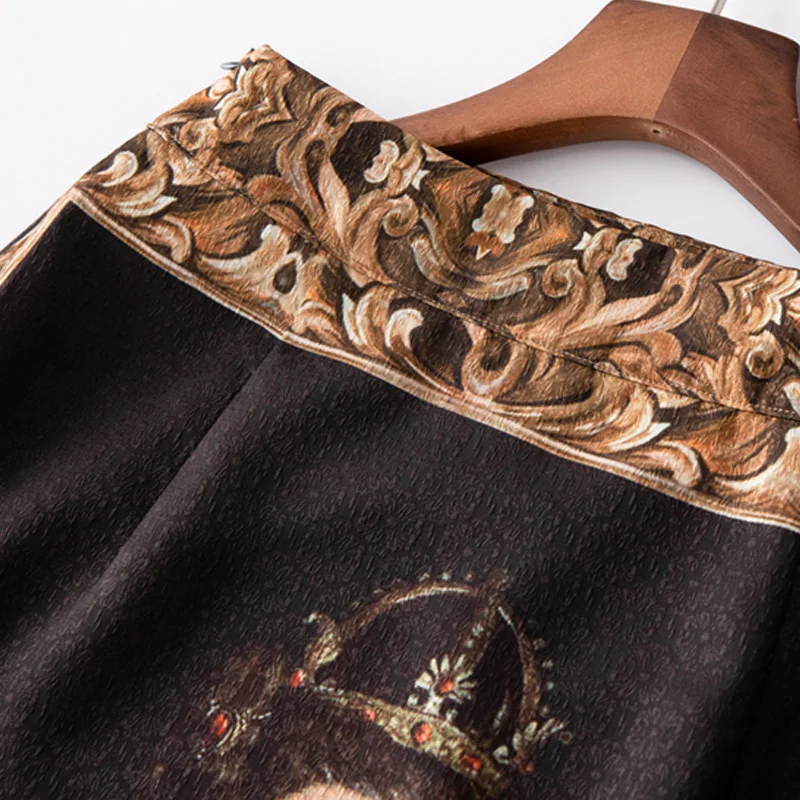 2020 женское модное подиумное платье весенне-летний женский комплект королевская